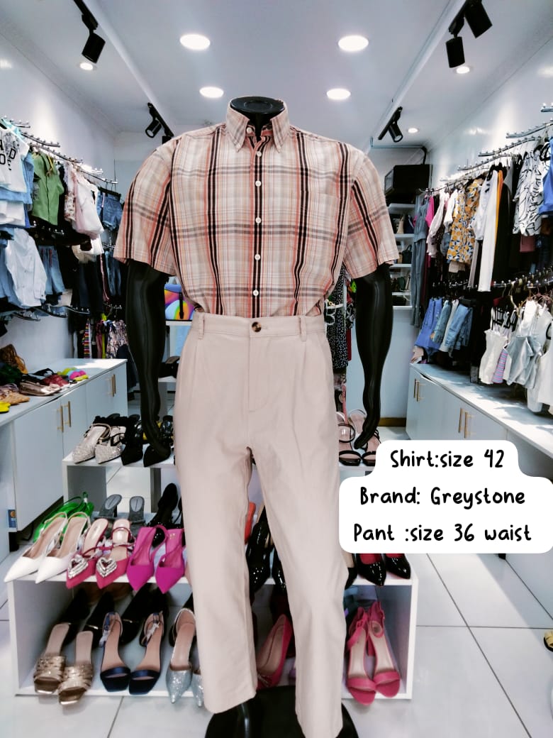 Men’s Plaid Short-Sleeve Shirt