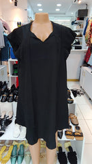 Classic Black Flowy Dress – Shein (Size: Medium)