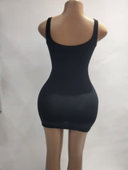 Black Bodycon Mini Dress with Rhinestone Detail – Shein (Size: Small)