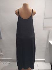 Abstract Aurora Slip Maxi Dress – Shein (Size: XL)