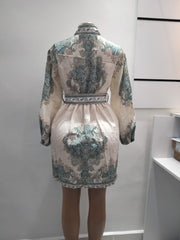 Paisley Print Belted Kimono Dress – Shein (Size: Small)